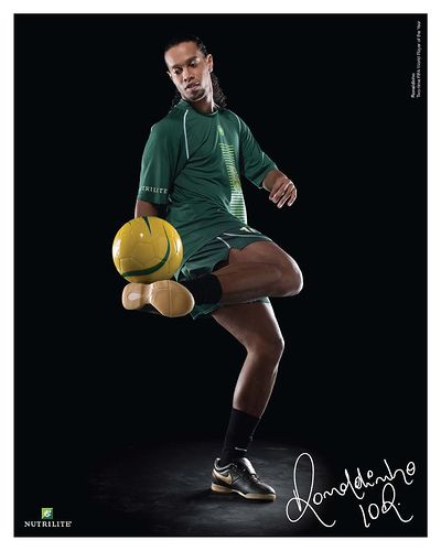 ronaldinho nutrilite